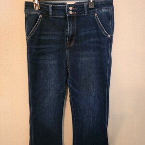 Rock&Roll women's high-rise denim trousers, size 32x32.